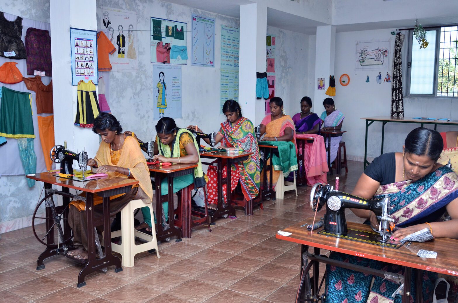 Women from Tamil Nadu Villages Sew up Past Wounds and Tailor New Dreams