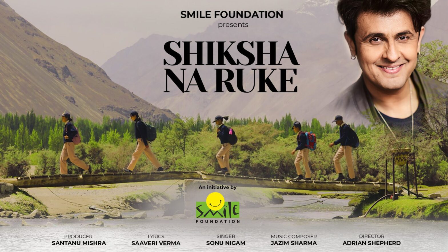 Smile soulfully voices Shiksha Na Ruke with Sonu Nigam