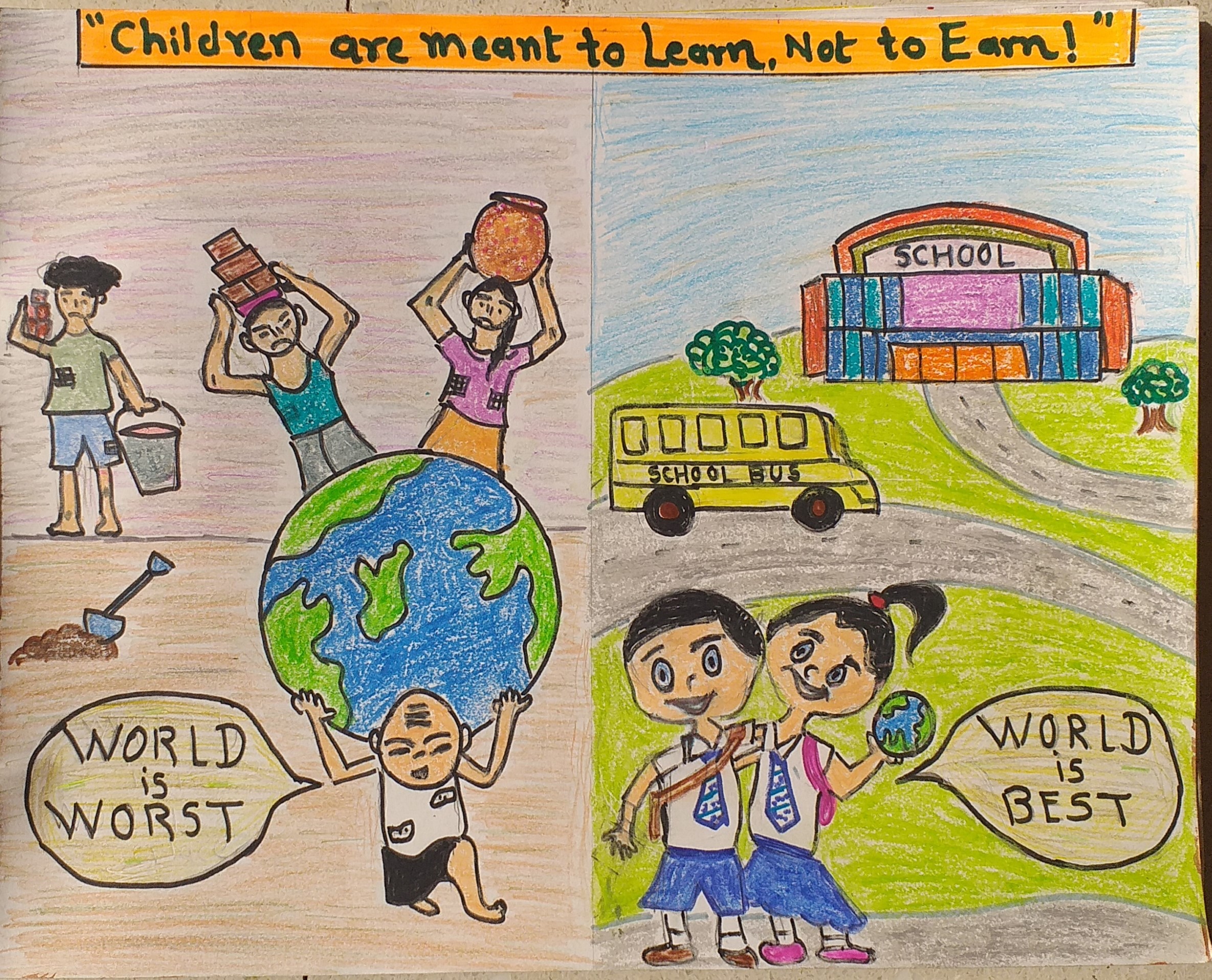 My student Arts.. Topic stop... - Every Child Is An Artist | Facebook