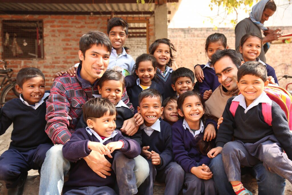 Touching and being touched by the lives of children from Smile Foundation. Smile Foundation