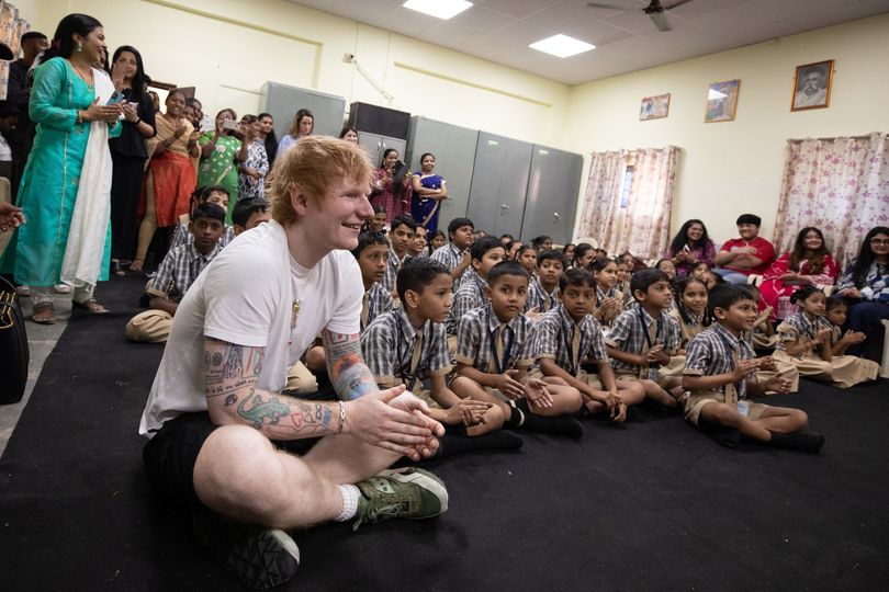 Yes! Ed Sheeran had a blast with our kids!