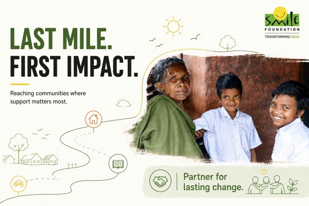 Last-mile delivery - Smile Foundation