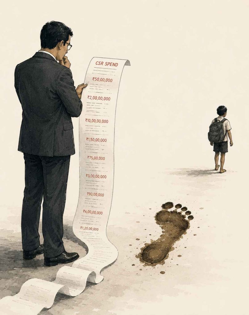CSR spend vs real-world impact