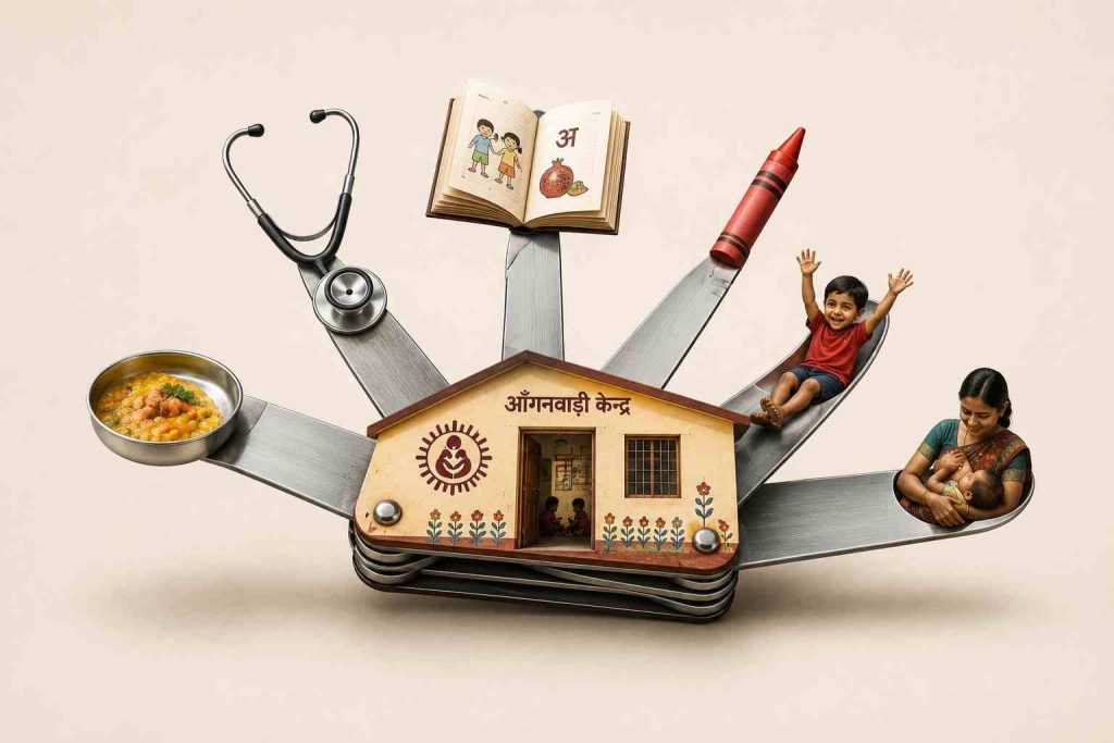 Anganwadi centre multi-tool concept