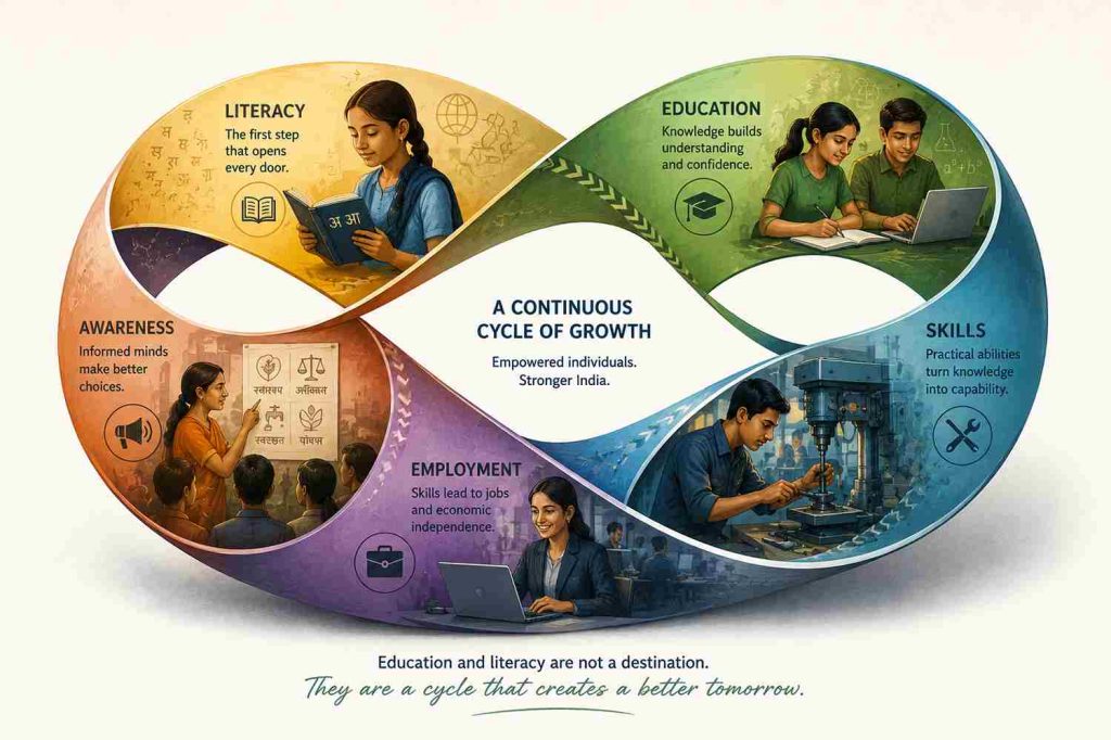 A cycle of growth and empowerment