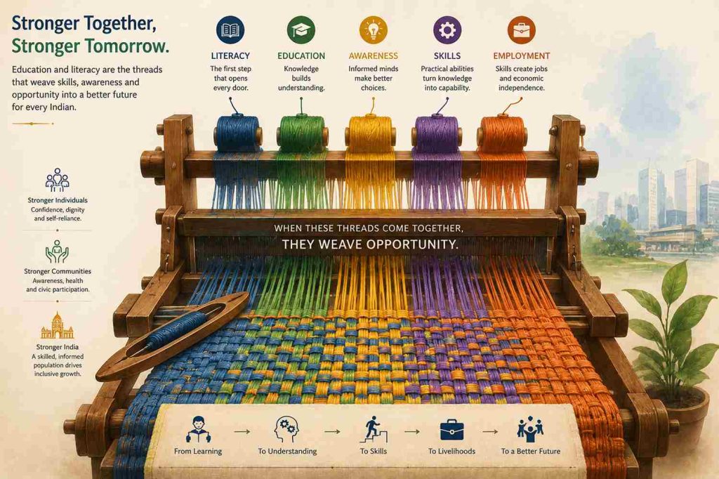 Weaving opportunity through education and skills