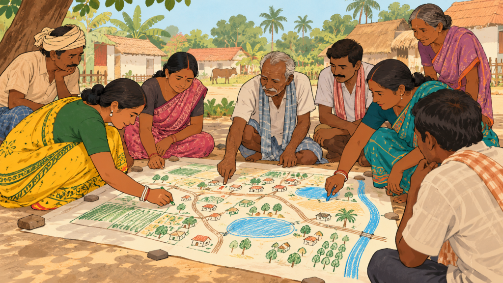 Community resource mapping