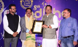 Co-Founder honoured as Living Legend of Odisha Award