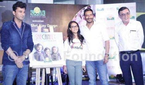 Ajay Devgn joins hands with Smile Foundation for She Can Fly campaign