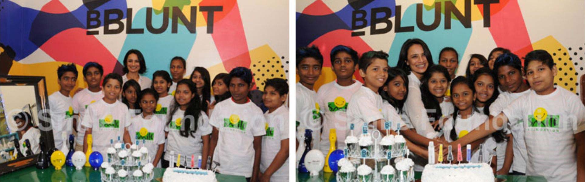 BBLUNT Style Bar celebrates Children’s Day with Smile Foundation champs