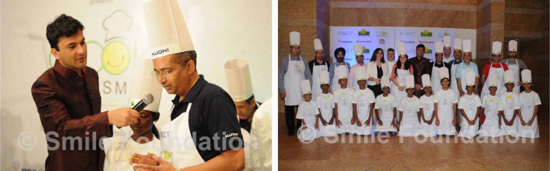 Top corporate leaders ‘Cook for a Smile’ with Chef Vikas Khnanna