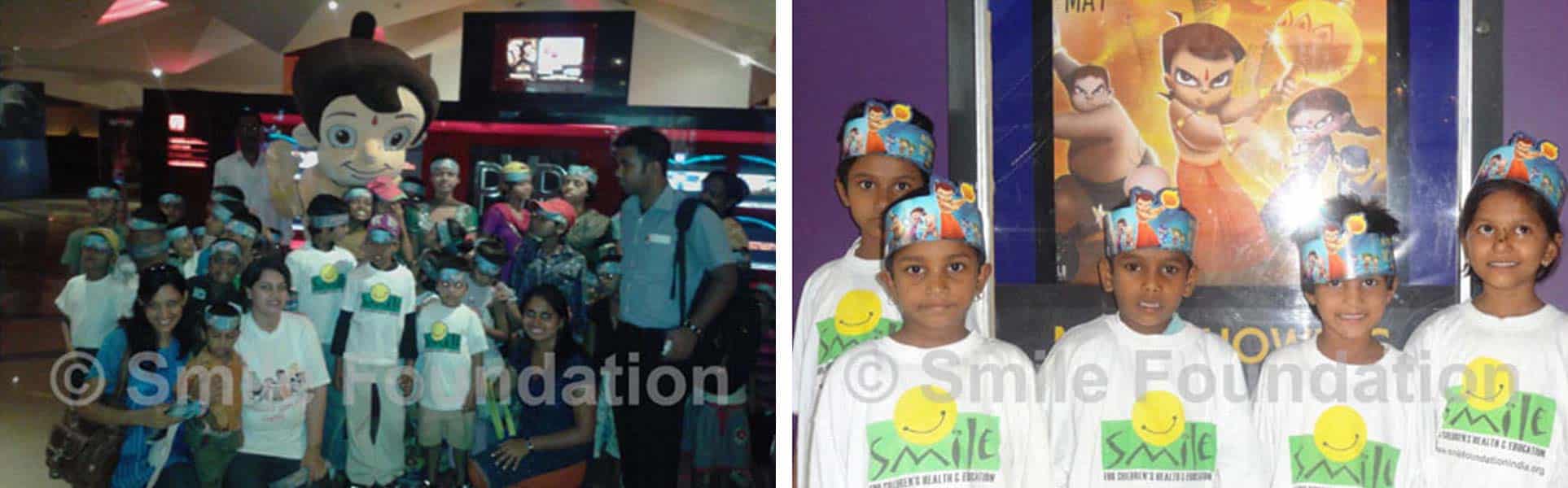 Smile kids get a special screening of Chota Bheem