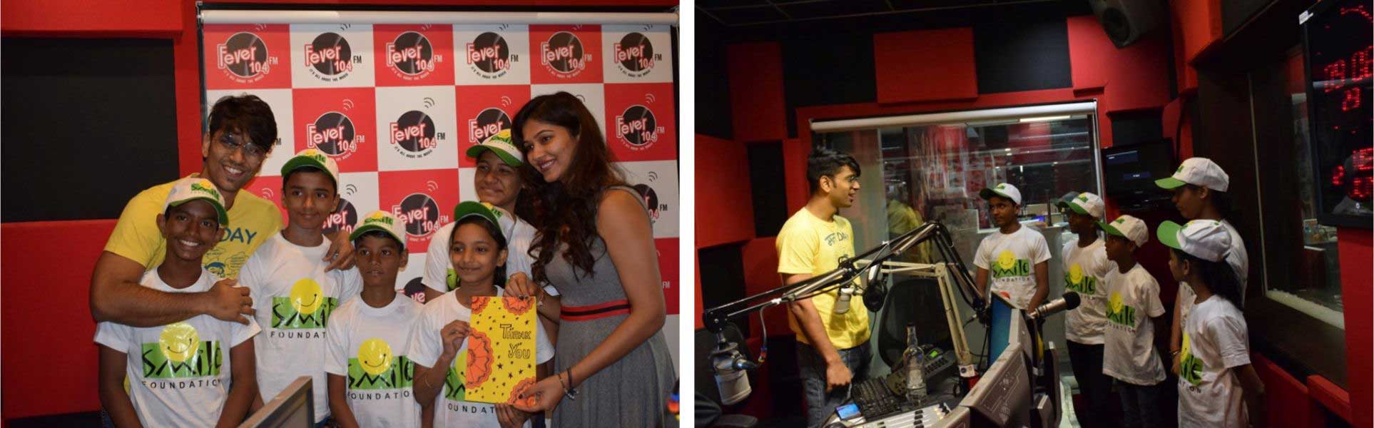 Smile celebrates Anti Child Labor Day with Fever FM Radio Station