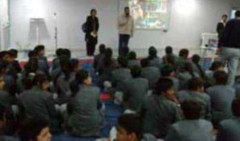 I am Kalam screened for the students of Maharaja Sawai Man Singh Vidyalaya, Jaipur