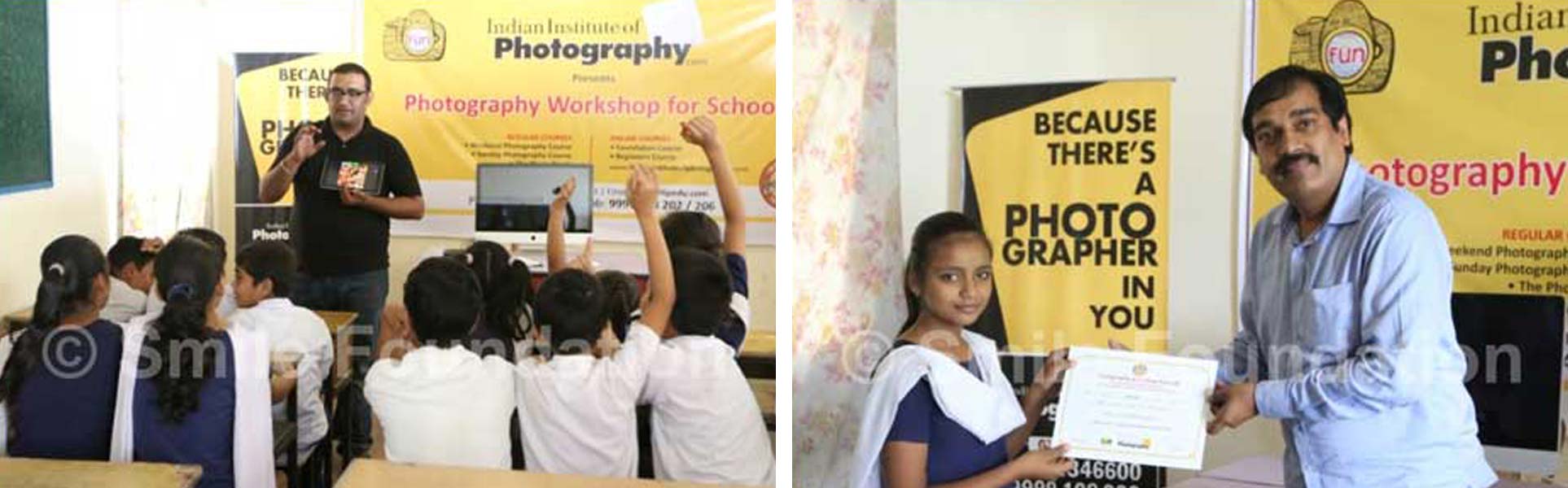 Indian Institute of Photography conducts workshop for ME kids
