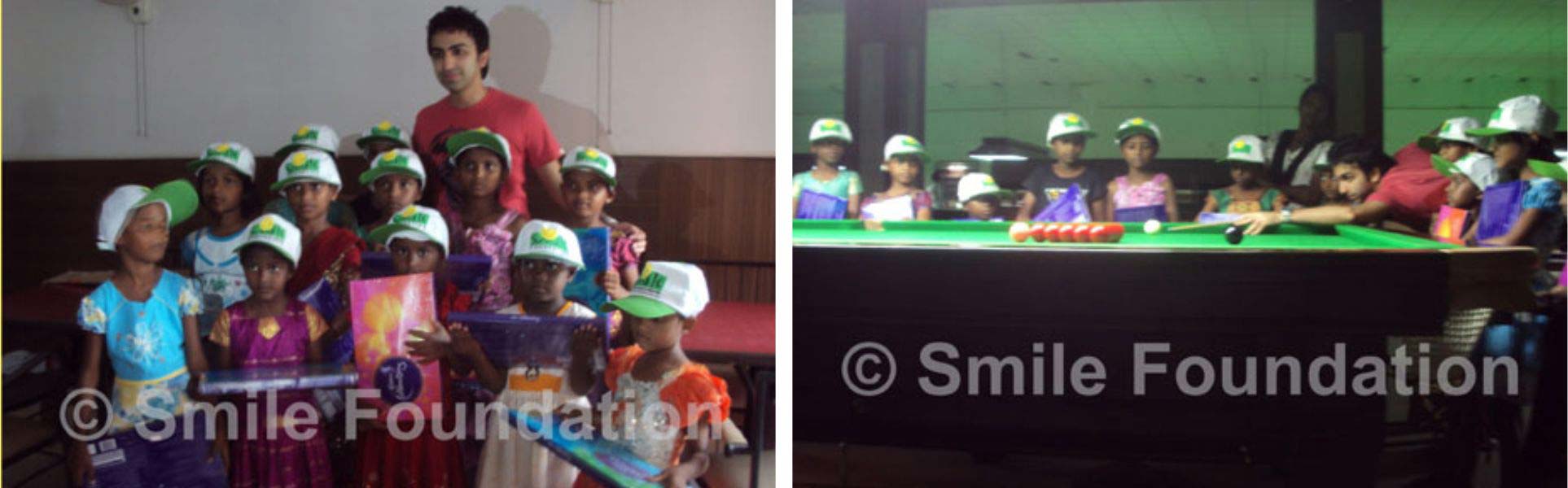 Pankaj Advani celebrates International Day of the Girl Child with Smile kids