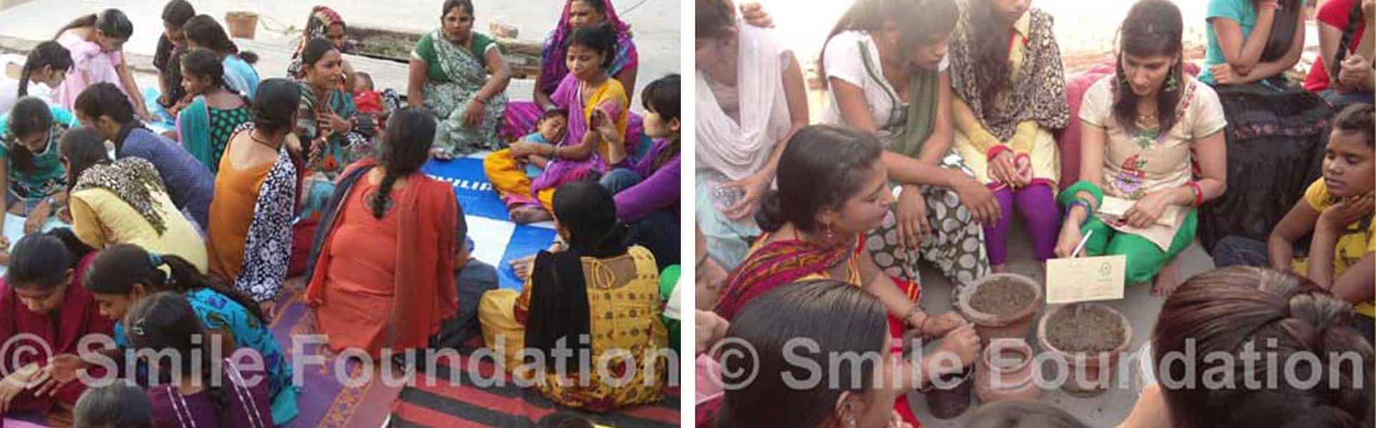 Women and girls in Chhattarpur cultivate their Garden of Hope