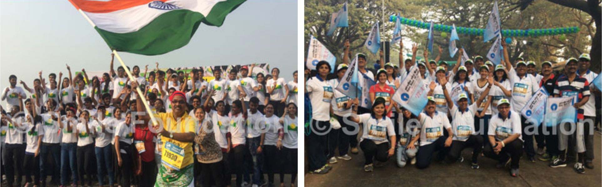 Corporate and Youth run for child education at SCMM 2017