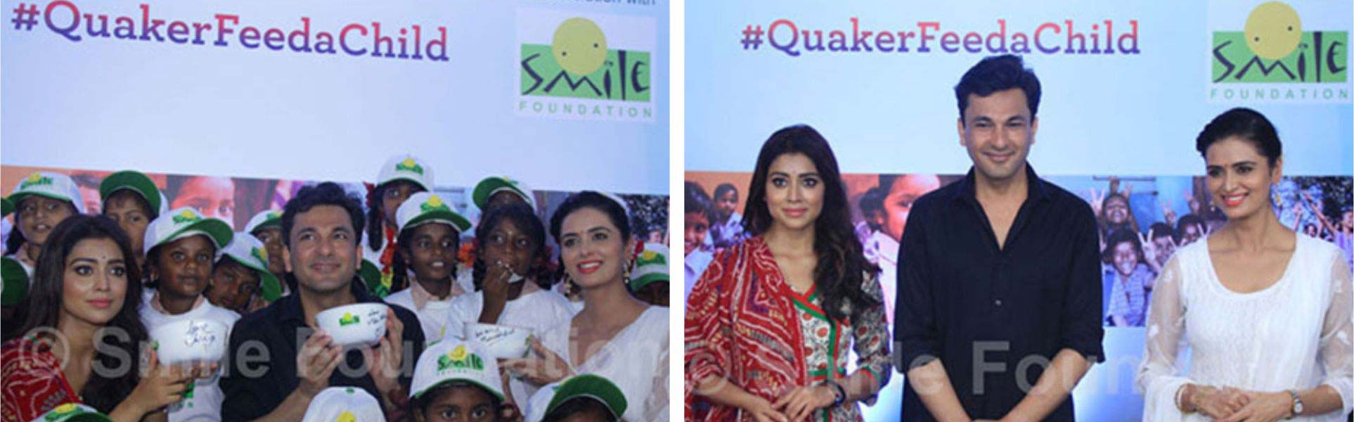 Pledging nutrition: Quaker joins hands with Smile Foundation