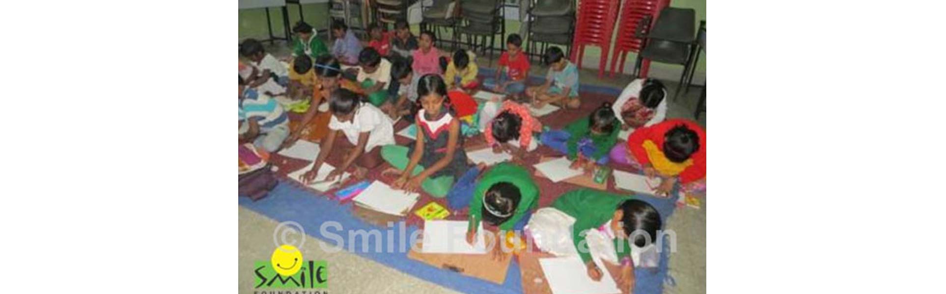 Special Art & Crafts session for Smile Kids