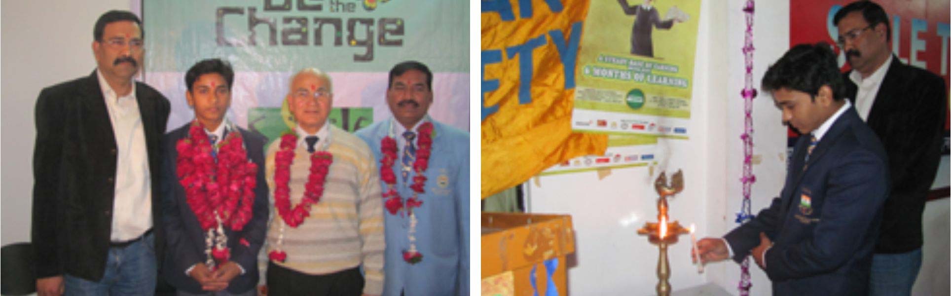 Smile felicitates gymnast Ashish Kumar for his outstanding performance in CWG 2010