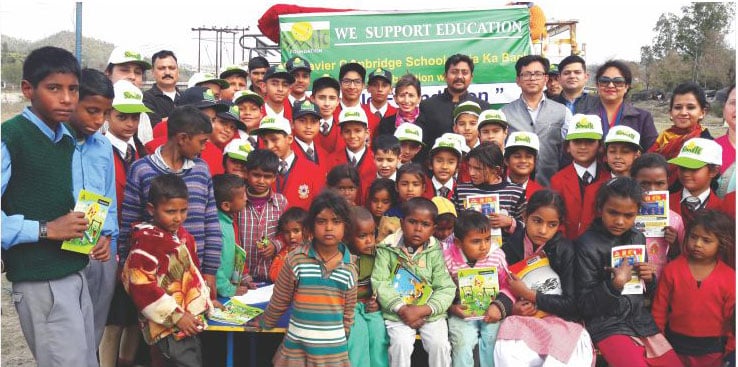Sharing of blessings – privileged children unite with the underprivileged