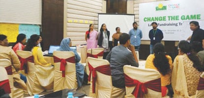 Five-day capacity building workshop for grassroots NGOs