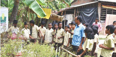 Children in Sunderbans take learning beyond the four walls of classroom