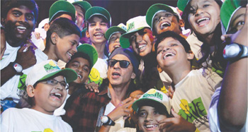 Shah Rukh Khan celebrates Father's Day with Smile kids at KidZania