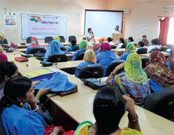 Capacity Building for ASHA workers in Barmer