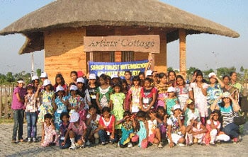 Smile kids in Kolkata visit Eco Park