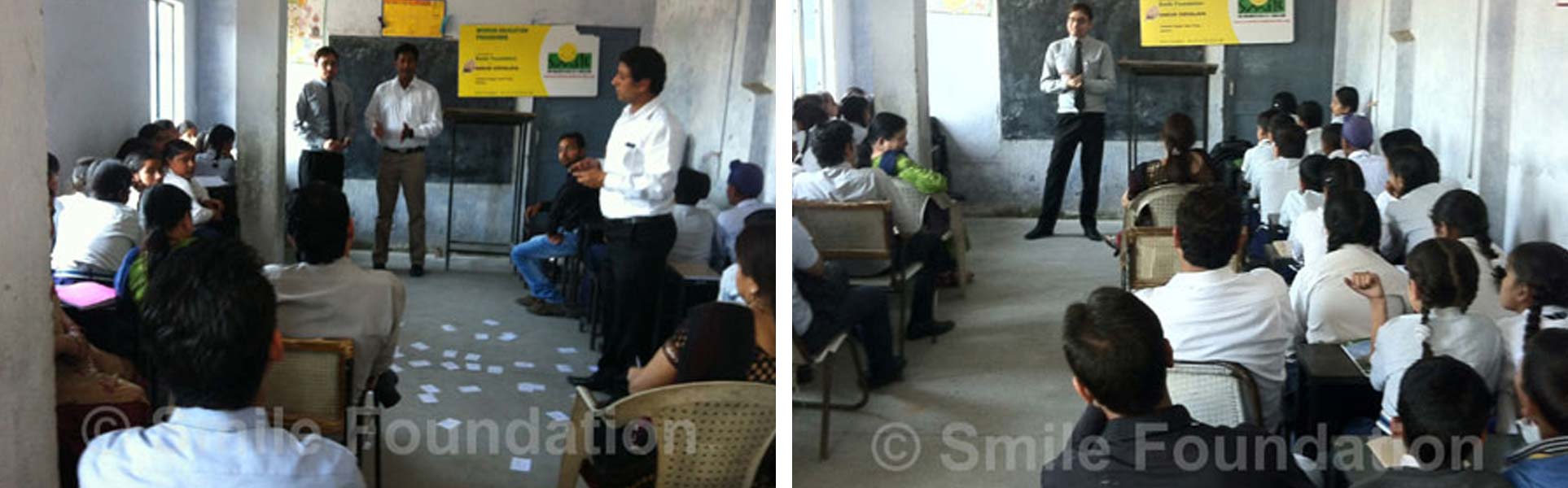 Career counselling by Westside for Smile students in Jammu