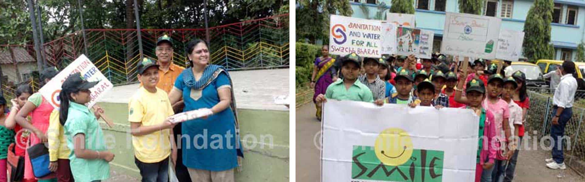 Smile kids celebrate Children's Day with Rajhans Vidyalaya students