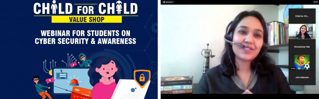 CFC conducts cyber safety awareness session for children - Smile Foundation