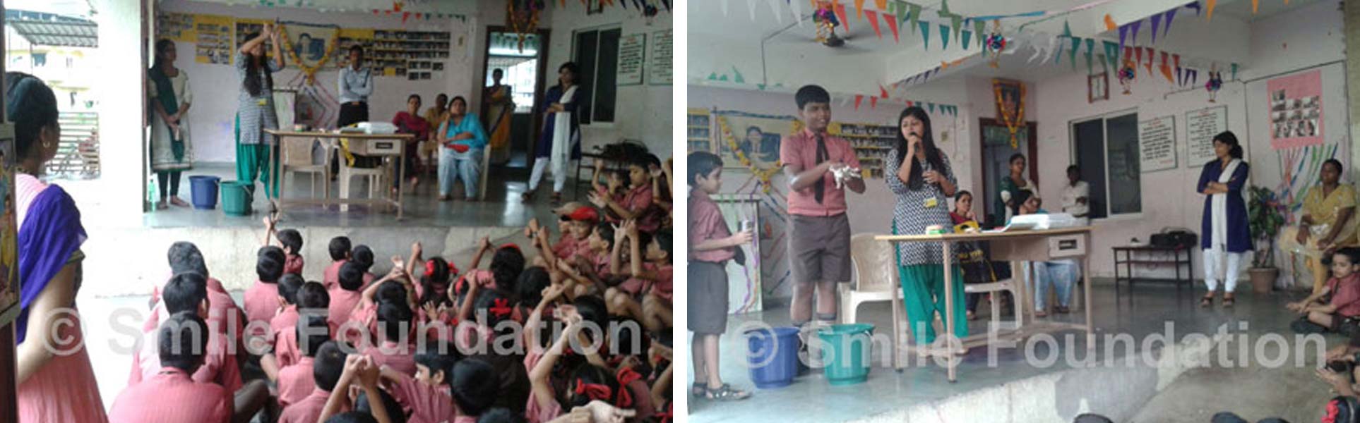 Hygiene workshop for New City International School students