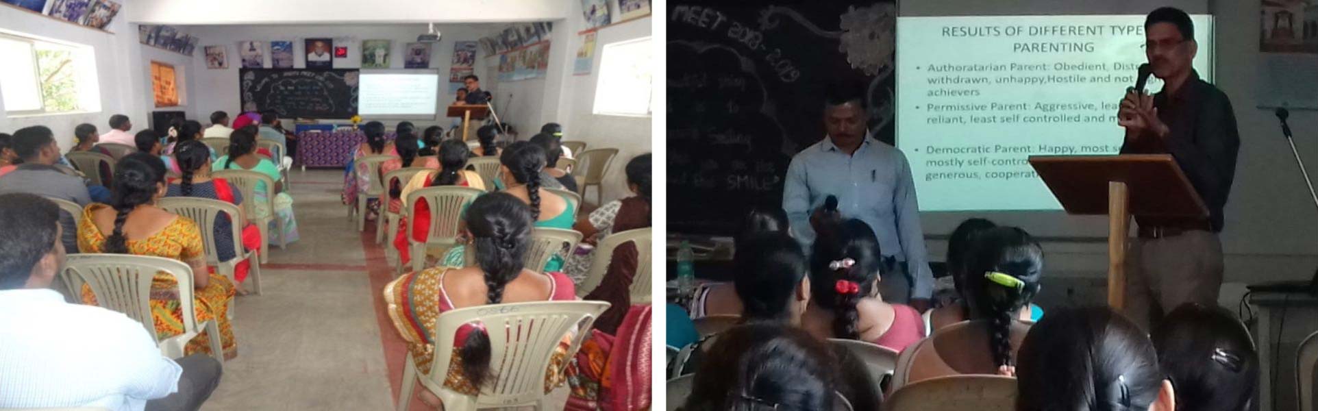 Parenting workshop conducted under Child for Child programme