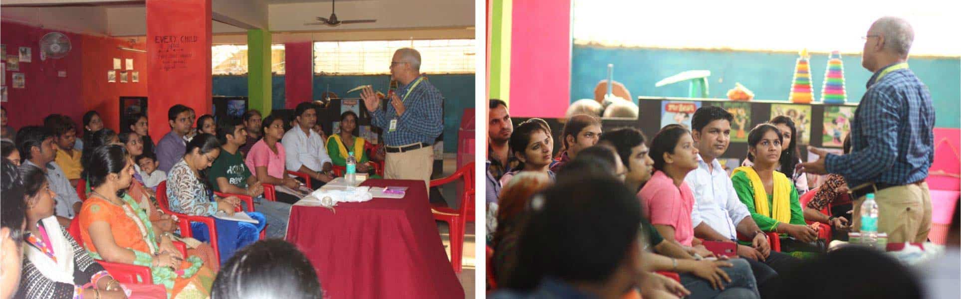 Parents Workshop conducted at playschool