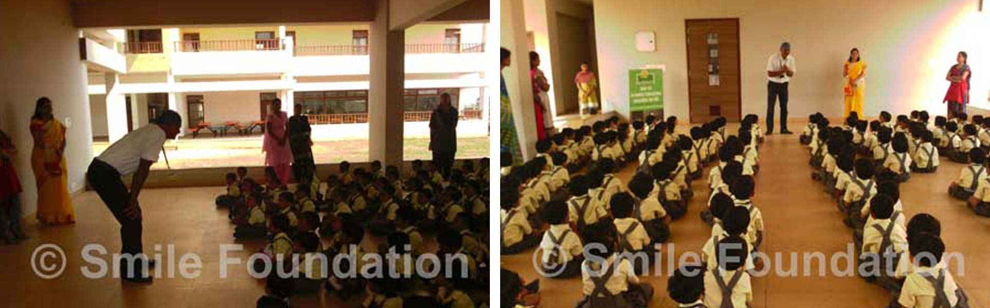SS Internation Tiny Tots students attends value session education