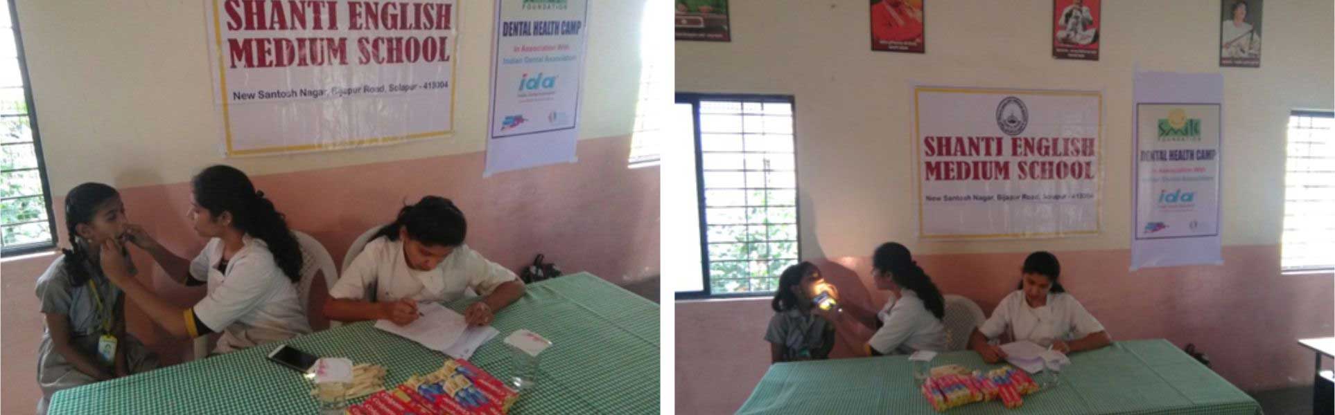 Child for Child programme conducts dental check-up for students in Solapur