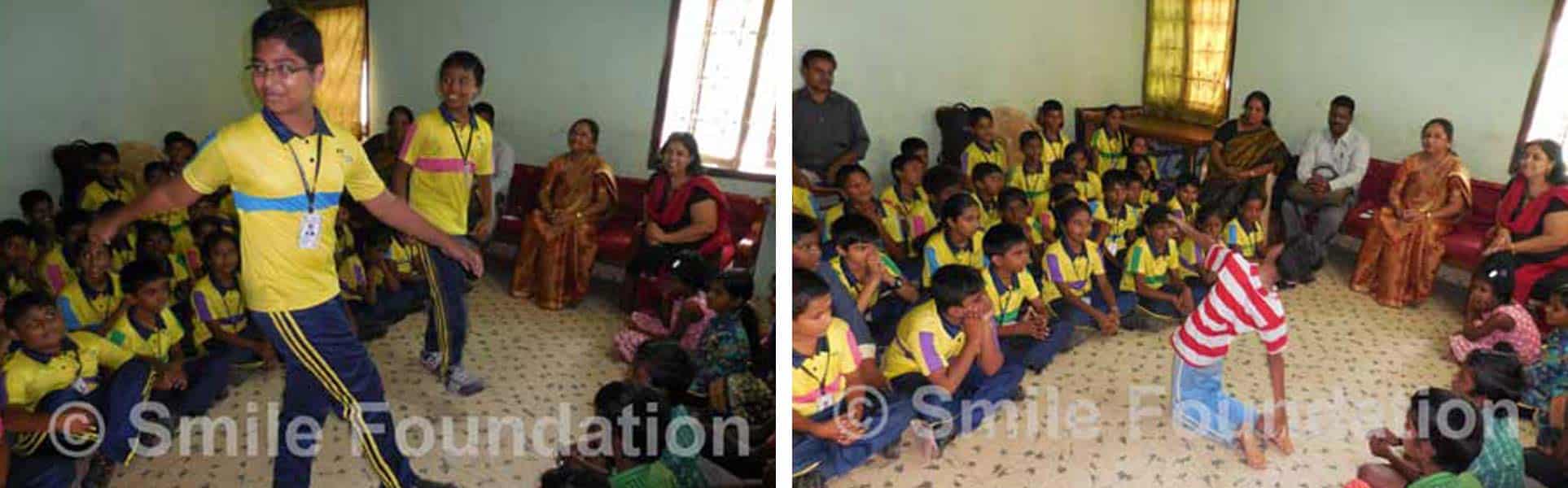 Value education session for school students in Coimbatore