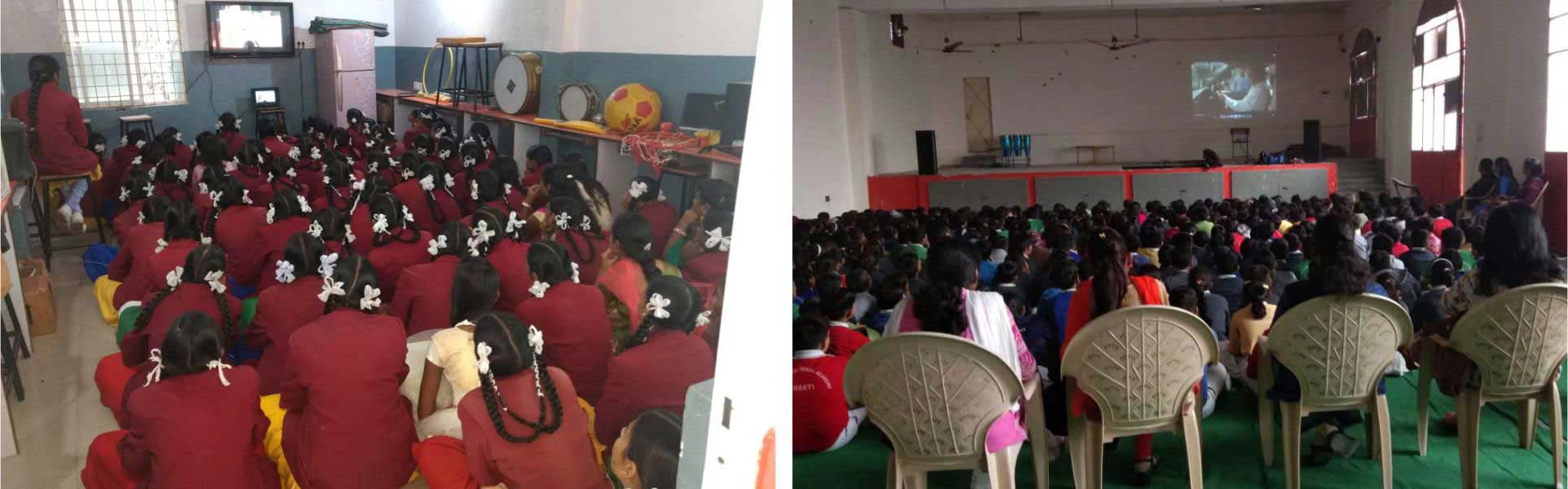 Value based cinema screened across schools under Child for Child programme