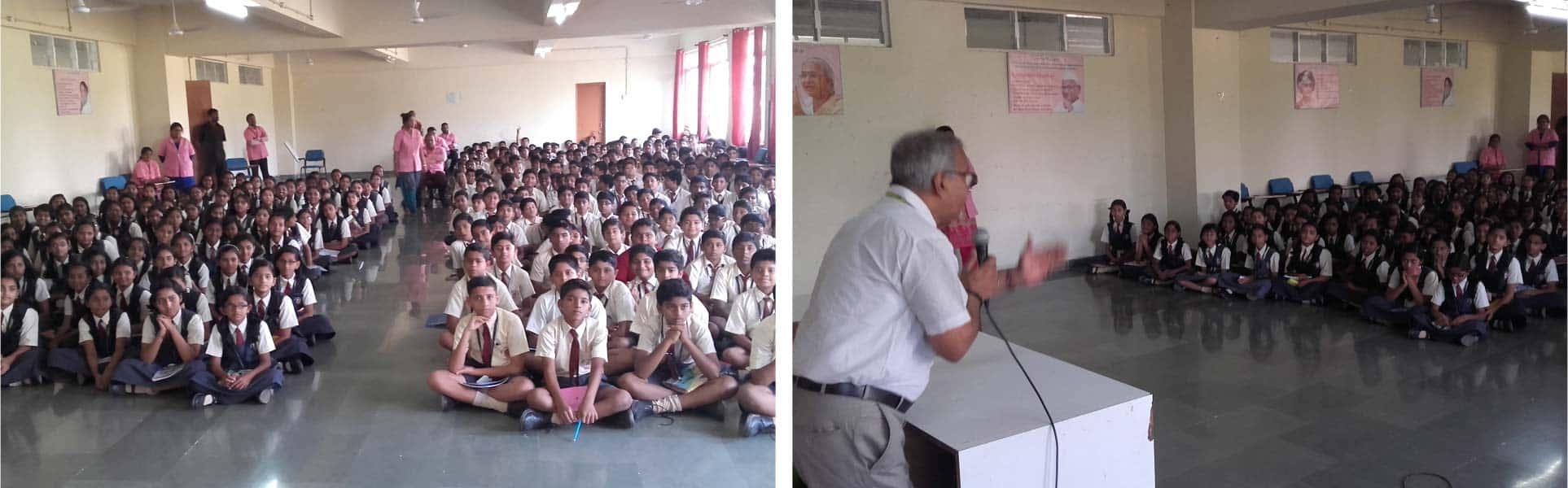 Value education session conducted for school children