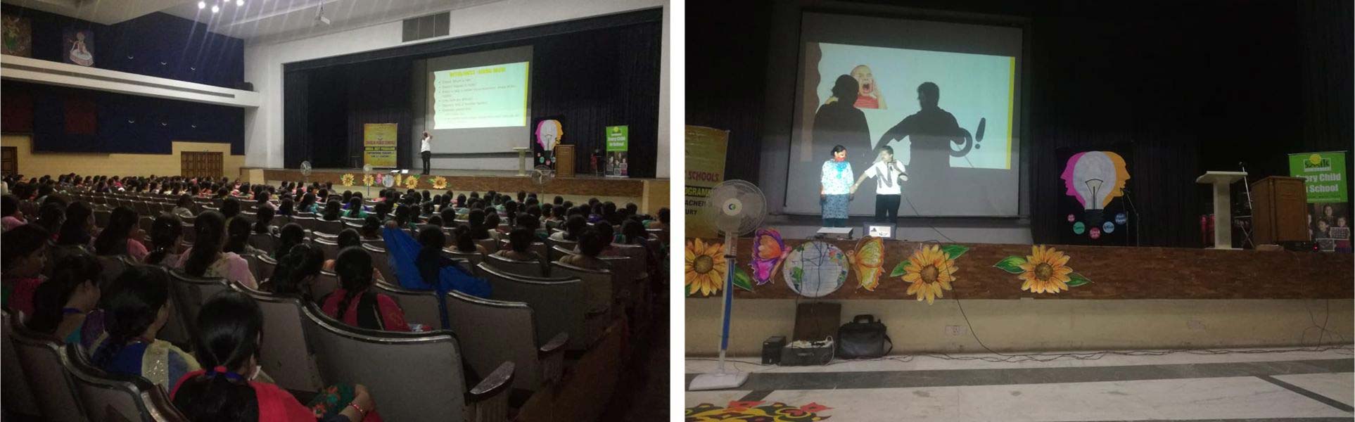 Workshop for child sexual abuse conducted in school